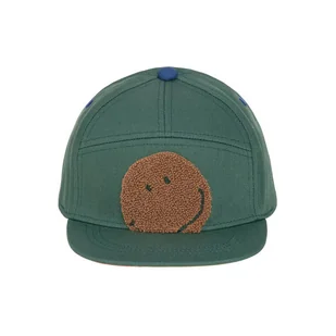 Czapka z daszkiem dziecięca Little Gang Smile ocean green 2-6 lat - Szaliki i chustki dla dzieci - miniaturka - grafika 1