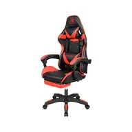 Fotele gamingowe - Fotel gamingowy Kruger&Matz GX-150 Czarno-czerwony - miniaturka - grafika 1