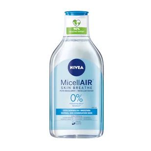 Nivea PIELĘGNUJĄCY PŁYN MICELARNY DO SKÓRY NORMALNEJ I MIESZANEJ 400 ML zakupy dla domu i biura 89256 - Płyny micelarne - miniaturka - grafika 4