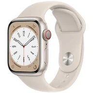 Smartwatch - Apple Watch 8 GPS+Cellular 41mm MNHY3CS/A Biały - miniaturka - grafika 1