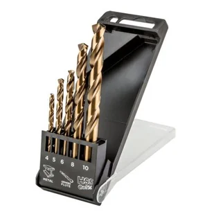 Graphite Wiertła do metalu 57H086 HSS-Co 4.0 10 mm zestaw 5 sztuk) - Wiertła - miniaturka - grafika 1