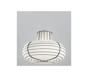 SIRU - Żyrandol na lince CHAPEAU 2xE14/40W/230V chrom/biały szkło weneckie - Lampy sufitowe - miniaturka - grafika 1