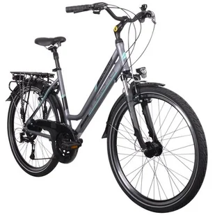 Rower trekkinowy INDIANA X-Road 3.0 D15 26 cali damski Grafitowy - Rowery - miniaturka - grafika 1