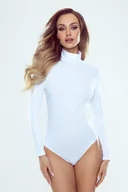Body - Eldar Marla Body golf z długim rękawem biały S - miniaturka - grafika 1