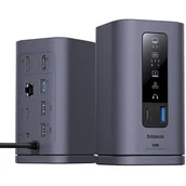 Stacje dokujące i replikatory portów - Stacja dokująca BASEUS Spacemate 10w1 Typu C, Pasywna - miniaturka - grafika 1