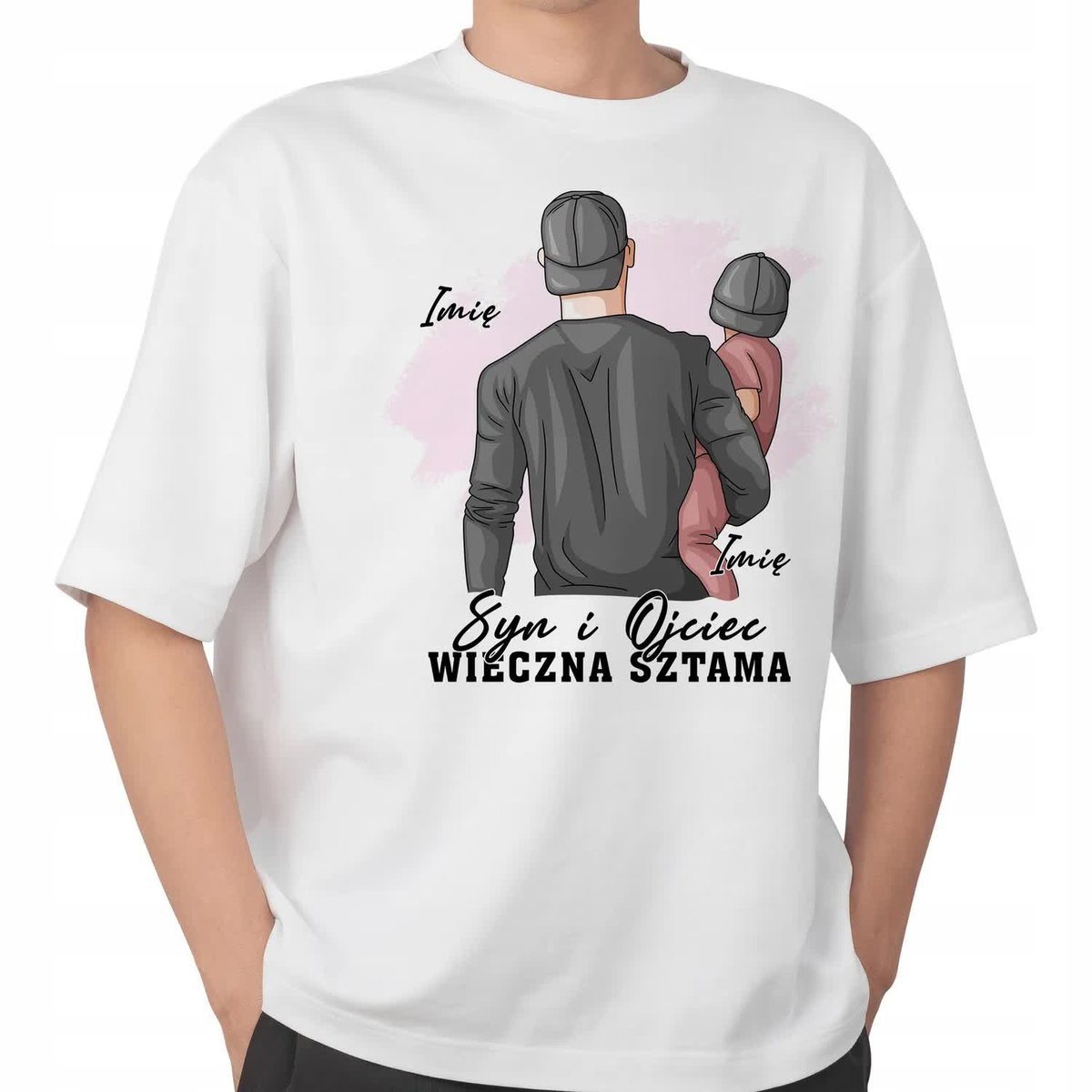 PODKOSZULEK DZIEŃ TATY WIECZNA SZTAMA IMIĘ XL