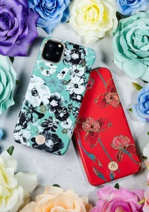 Kingxbar Blossom etui ozdobione oryginalnymi Kryształami Swarovskiego iPhone 11 Pro Max wielokolorowy (Lily) - Etui i futerały do telefonów - miniaturka - grafika 15