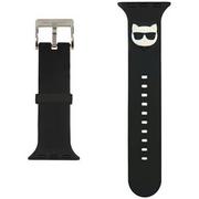 Akcesoria do smartwatchy - Apple Pasek wymienny Karl Lagerfeld Choupette Head na Watch 42/44/45mm KLAWLSLCK - miniaturka - grafika 1