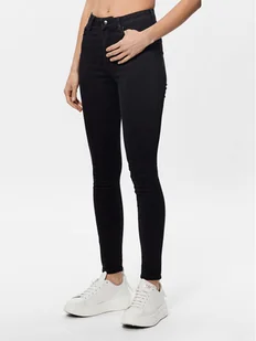 Tommy Hilfiger Jeansy Flex Harlem WW0WW34298 Czarny Ultra Skinny Fit - Spodnie damskie - miniaturka - grafika 1