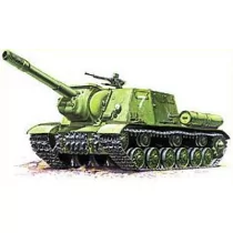 Zvezda 3532 S.P.GUN ISU-152 - Modele do sklejania - miniaturka - grafika 2