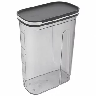 Pojemnik na produkty sypkie z dozownikiem i miarką 4 l kod: O-127178 - Pojemniki kuchenne - miniaturka - grafika 1
