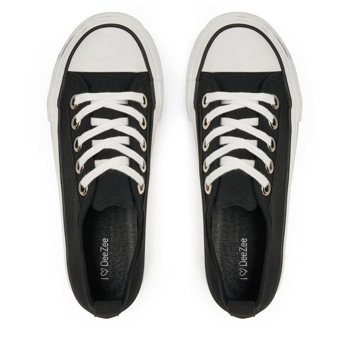 Deezee Trampki Damskie Czarny AM25234