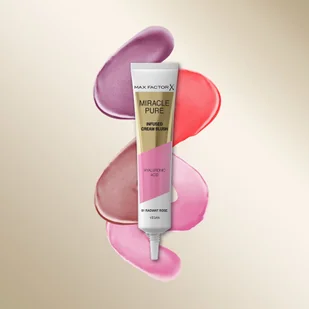 MAX FACTOR Miracle Pure Cream Blush 04 Blooming Berry - Róże do policzków - miniaturka - grafika 5