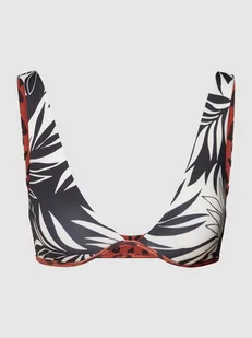 Top bikini ze wzorem na całej powierzchni - Stroje kąpielowe - miniaturka - grafika 1