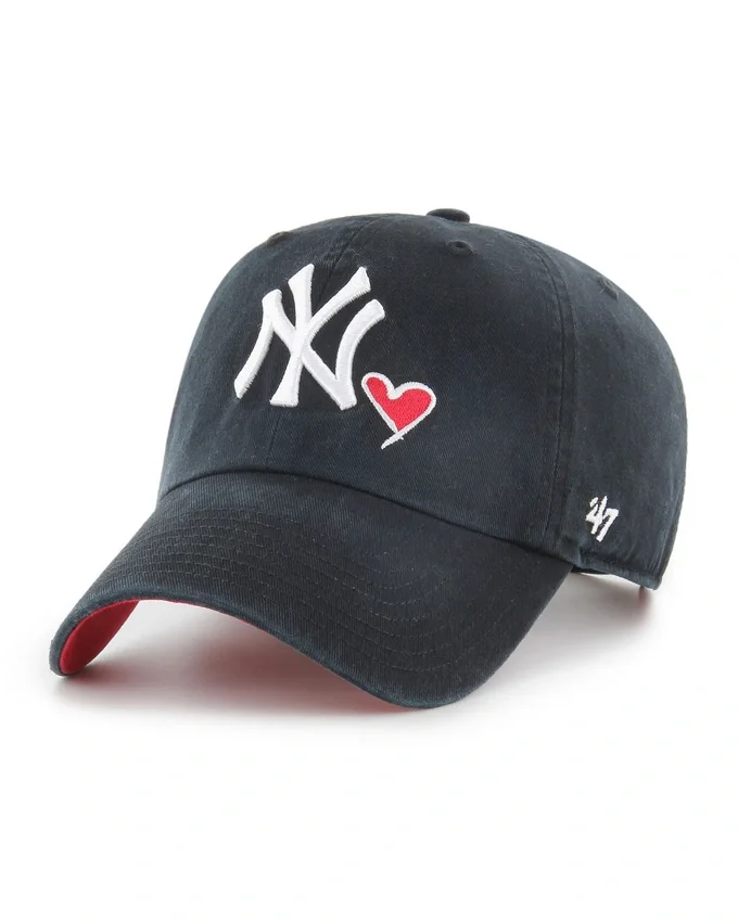 Czapka z daszkiem NEW York B-ICONC17GWS-BKA czarny
