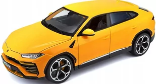 Bburago 1811042y 1: 18 Lamborghini urus, żółty - Kolekcjonerskie modele pojazdów - miniaturka - grafika 1