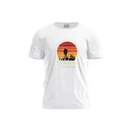 Koszulki męskie - Green Fish, Męski T-shirt z cyfrowym nadrukiem,% 100 bawełna, biały, na co dzień, męskie topy, rozmiar: S, biały, S - miniaturka - grafika 1
