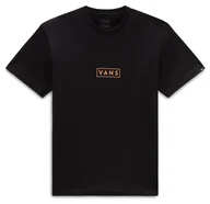 Koszulki męskie - t-shirt VANS CLASSIC EASY BOX TEE Black/Copper Tan - miniaturka - grafika 1