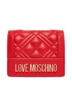 LOVE MOSCHINO Mały Portfel Damski JC5601PP0NLA0500 Czerwony - Portfele - miniaturka - grafika 1