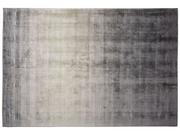 Dywany - Beliani Dywan jasnoszaro-ciemnoszary 160x230 cm krótkowłosy ERCIS - miniaturka - grafika 1