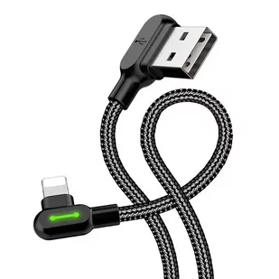 Kabel USB do Lightning, Mcdodo CA-4673, kątowy, 1.8m (czarny) - Kable USB - miniaturka - grafika 2