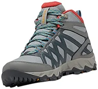Buty trekkingowe damskie - Columbia Damskie buty trekkingowe Peakfreak X2 Mid Outdry, Stratus Mango - 35 EU - miniaturka - grafika 1