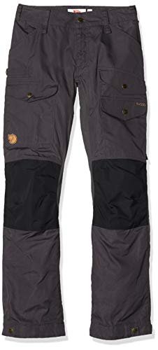 Fjallraven Vidda Pro damskie spodnie sportowe z wentylatorami, ciemnoszare, 48