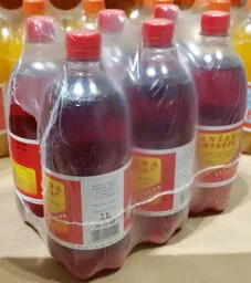 Napój FANTAZJA Czerwona 1L - karton - Napoje gazowane - miniaturka - grafika 1