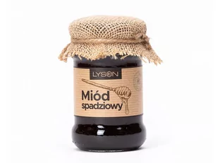 Łysoń Miód nektarowy spadziowy - Łysoń - 400g 02625 - Miód - miniaturka - grafika 1