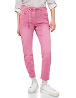 Spodnie damskie - Cecil Damskie spodnie do biegania Denim, Fresh Pink, 36W / 28L - miniaturka - grafika 1