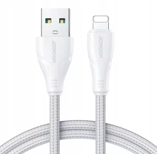 Joyroom kabel USB - Lightning 2.4A Surpass Series 2 m biały (S-UL012A11) - Kable komputerowe i do monitorów - miniaturka - grafika 1