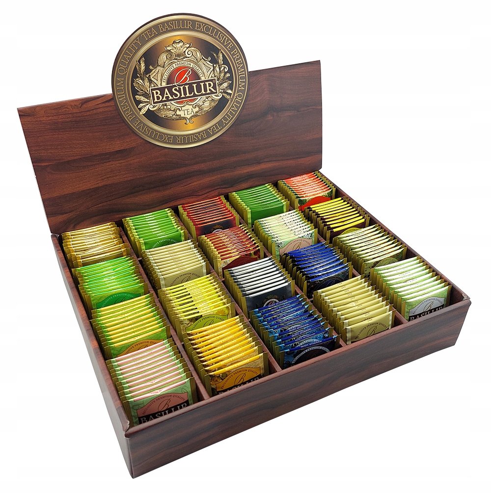 Zestaw herbat Symfonia Cejlonu ekspozytor z 20 smakami 200 szt.