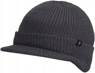 Czapki damskie - Brandit czapka zimowa z daszkiem szary rozmiar uniwersalny - miniaturka - grafika 1