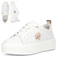 Półbuty damskie - SKÓRZANE Sneakersy Damskie FILIPPO Modne Białe Eleganckie Półbuty Modne SKÓRZANE Sneakersy Damskie 39 FILIPPO Modne Białe Eleganckie Półbuty Modne - miniaturka - grafika 1