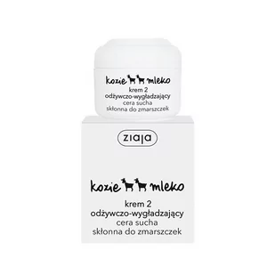 Ziaja Kozie Mleko krem odżywiający do twarzy 50ml - Kremy do twarzy - miniaturka - grafika 1