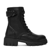 Botki damskie - Trzewiki MEXX CEO-MI001711053W Czarny - miniaturka - grafika 1