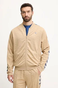 Hummel bluza męska kolor zielony wzorzysta 227580 - Bluzy męskie - miniaturka - grafika 1