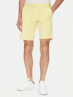 Tommy Hilfiger Szorty materiałowe Brooklyn MW0MW23563 Żółty Regular Fit - Spodenki męskie - miniaturka - grafika 1