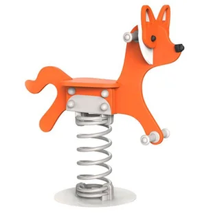 Woopie Woopie Bujak Sprężynowiec Lis HDPE Fairytale 177002001001 - Zabawki na biegunach - miniaturka - grafika 2