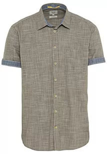 Camel Active Koszula Męska, Brązowy Olive Brown, S - Koszule męskie - miniaturka - grafika 1