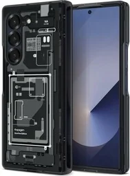 Spigen Etui Ultra Hybrid Pro do Galaxy Z Fold6, przydymione-szare (Zero One) - Etui i futerały do telefonów Spigen Etui Ultra Hybrid Pro do Galaxy Z Fold6, przydymione-szare (Zero One) - Etui i futerały do telefonów - miniaturka - grafika 1