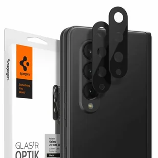 Spigen SZKŁO HARTOWANE OPTIK.TR CAMERA LENS GALAXY Z FOLD 3 BLACK FD_19799-0 - Szkła hartowane na telefon - miniaturka - grafika 1