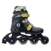 Rolki - Dziecięce Rolki fitness MARTES ESSENTIALS DIRION JRB M000271094 – Czarny - miniaturka - grafika 1