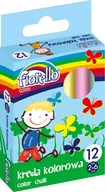 Przybory szkolne - KW Trade Kreda kolorowa 12 sztuk 6 kolorów - miniaturka - grafika 1