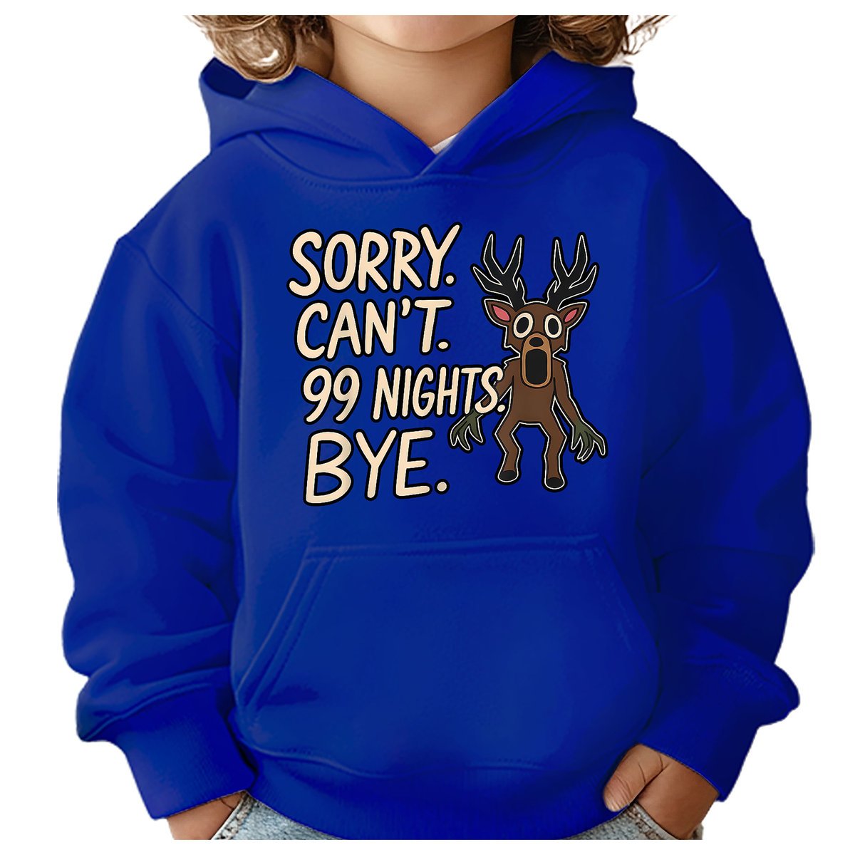 BLUZA DZIECIĘCA Z KAPTUREM 99 NOCY W LESIE ROBLOX 146-152 PREZENT
