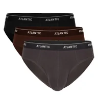 Majtki męskie - 3-PACK Slipy męskie Rib Atlantic-XXL - miniaturka - grafika 1