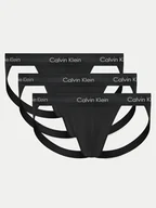 Majtki męskie - Calvin Klein Underwear Komplet 3 par slipów Jock Strap 000NB3363A Czarny - miniaturka - grafika 1
