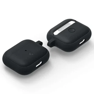 Etui pokrowiec Spigen Silicone Fit do Apple AirPods 3 Black - Akcesoria do słuchawek - miniaturka - grafika 5