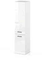 Szafki kuchenne - Słupek Kuchenny Stojący 50cm Szafka Kuchenna S50 Spremium Biały Połysk - miniaturka - grafika 1