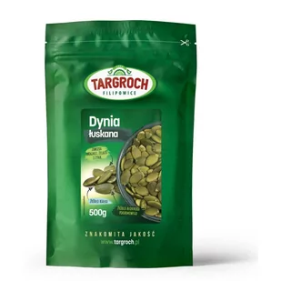Targroch Dynia łuszczona 500g - Zdrowa żywność - miniaturka - grafika 1
